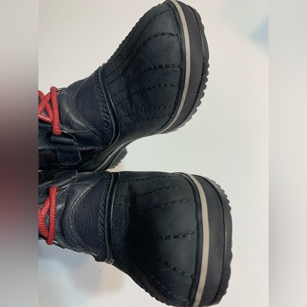 Sorel Tolfino Faux Fur Boots Black Size 7 - Picture 5 of 10